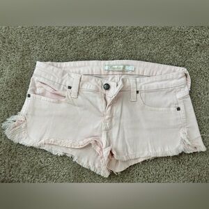 Frankie B light pink shorts